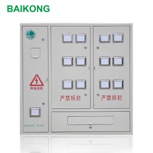 China 660V 12 Bit Electric Meter Box Cabinet Stainless Steel Electrical Distribution Cabinet on sale 