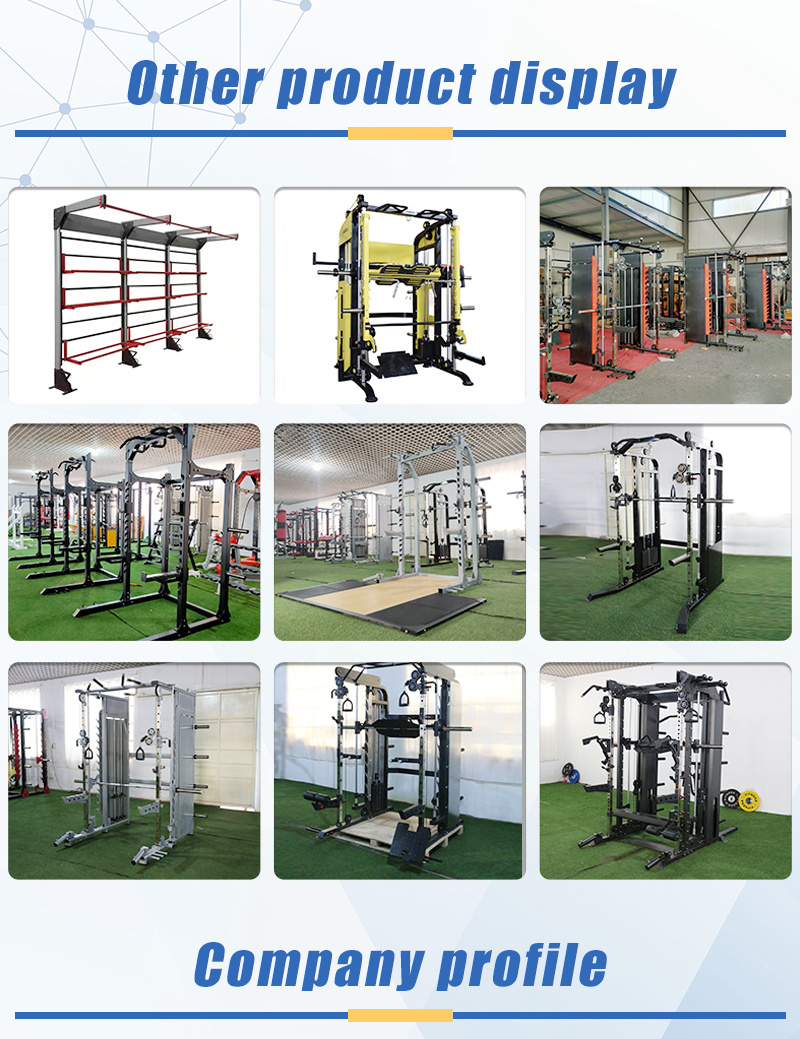 Commercial Gym Multi-Function Cable Crossover Zero Gravity Smith Machine