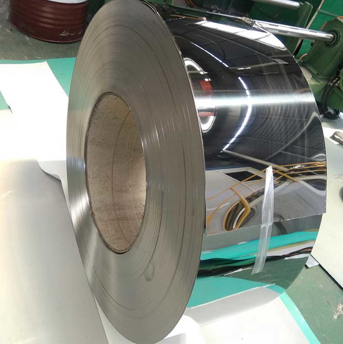 8K MIRROR STAINLESS STEEL STRIP With high quality and competitive price