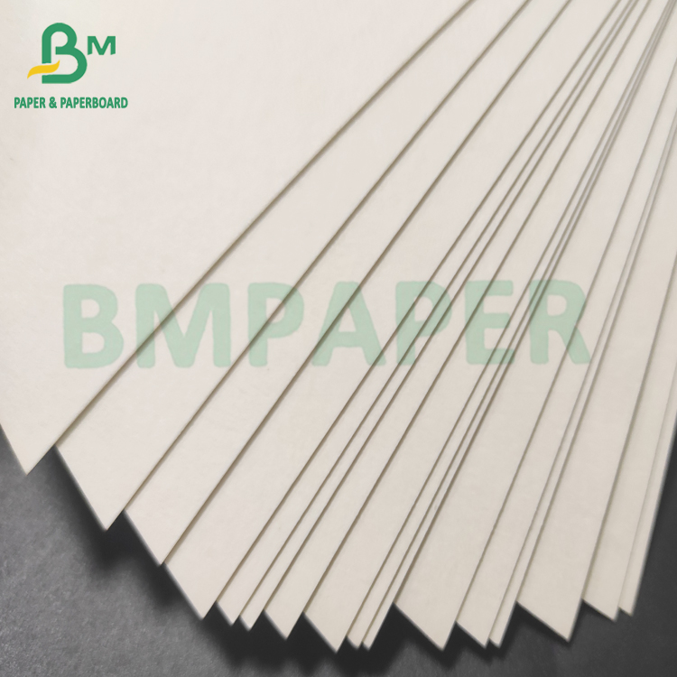 Two - Sided Bleached Uncoated Coaster Board 60pt 80pt Absorbent Paper
