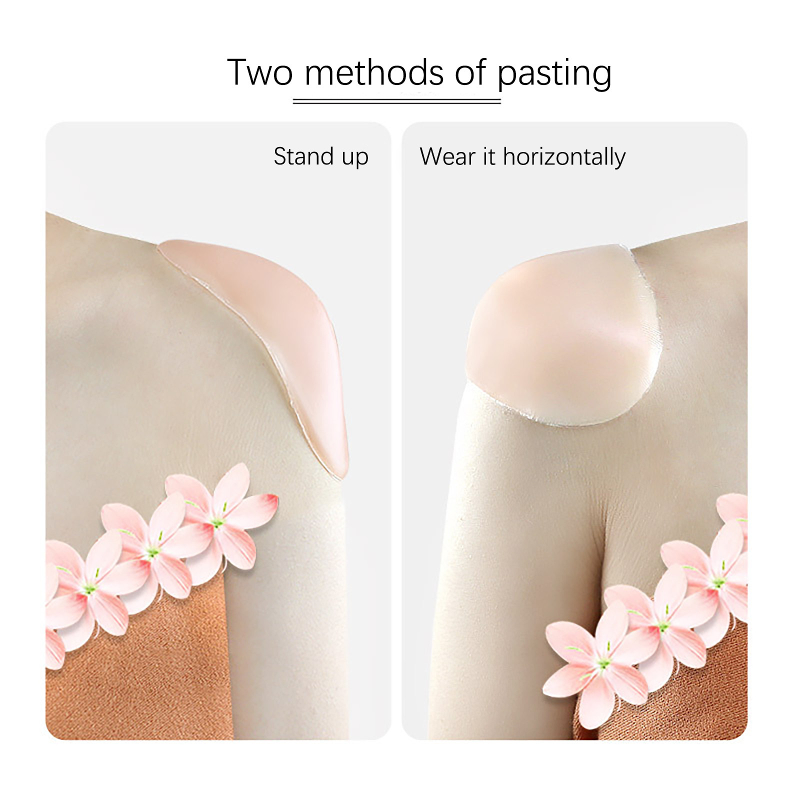 Hot Sale Waterproof Invisible Silicone Soft Magic Push Up Shoulder Pads For Women