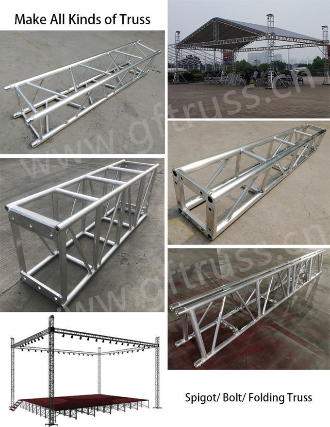 Outdoor LED Screen Truss Used Bolt Aluminum Lighting Truss For Fashion Show 1