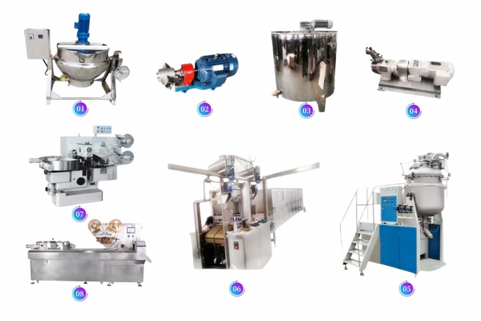 PD150 Toffee Candy Production Machine Line Equipment, Center Filled Toffee Candy Sweet Manufacturing Machine Line 0