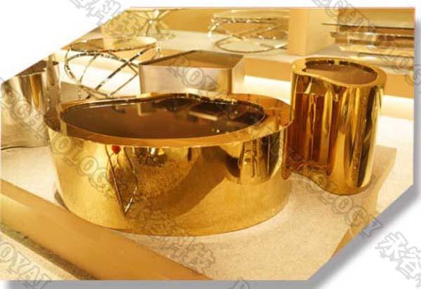 Hardware Decorative Ion Plating System , Gold Ion Plating System