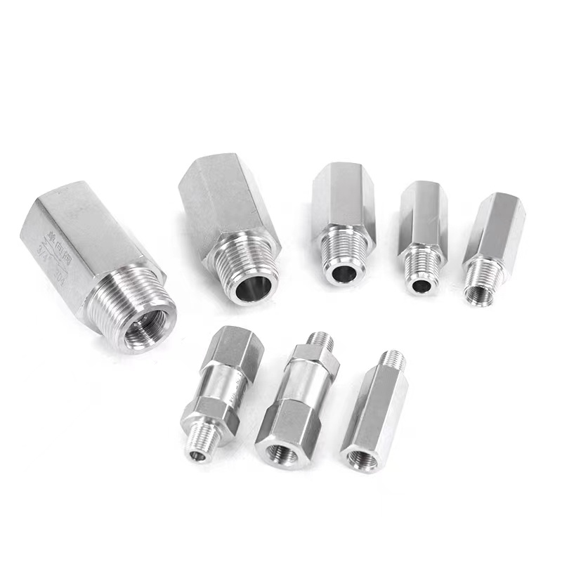 High Pressure Check Valve with Female and Male Thread