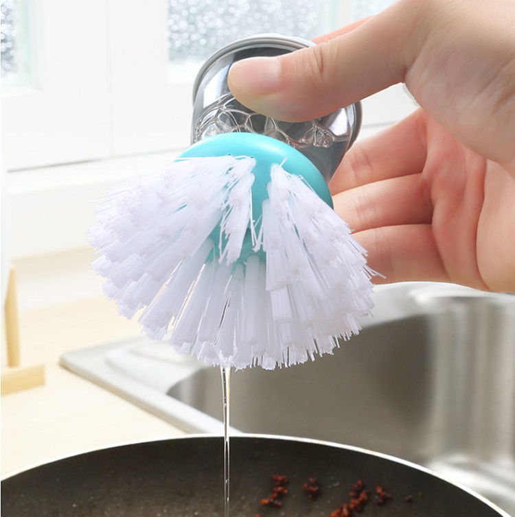 Dishwashing Boiler Cleaning Brush With Plastic Handle