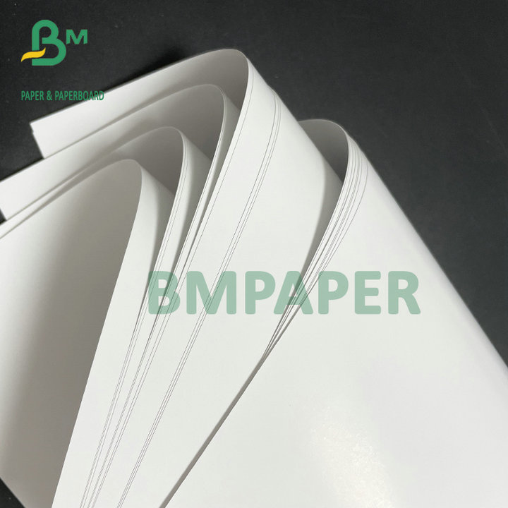 12" x 18" 80# 100# White Text Paper Double Sided C2S Sheet 