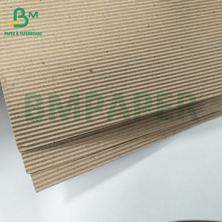 Fluted Cardboard Sheets Packaging Pads Paper Filler Insert Brown White Black Color