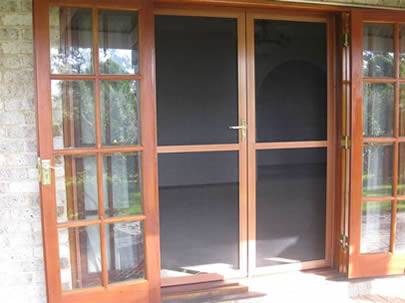 Stainless steel insect screen can prevent insect from entering the house, and let fresh air in.