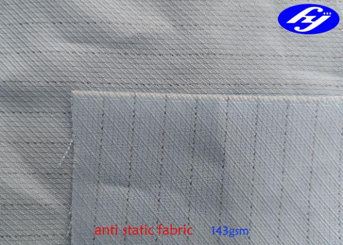 57/58" Plain Weaving Polyester Anti Static ESD Fabric 0