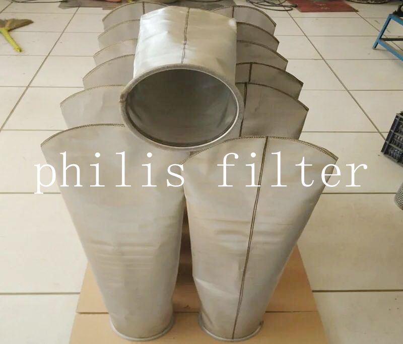 Filter Bag 316L 314ss Stainless Steel Mesh Filter Bag for Water Treatment