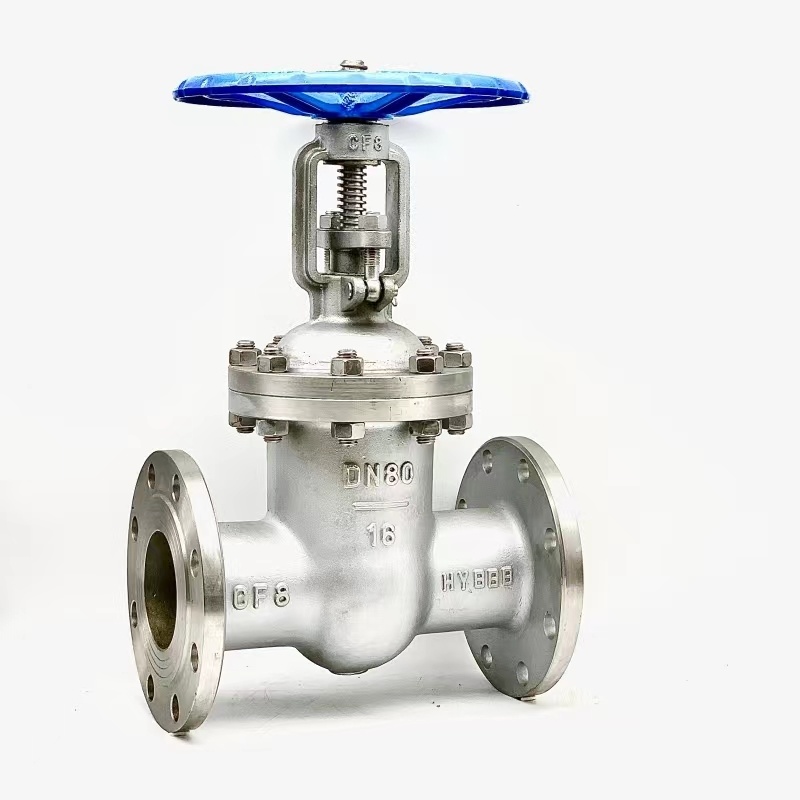 Stainless Steel Flanged OS&Y Rising Stem Industrial Gate Valve