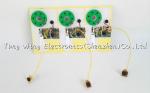 10 Seconds Recordable sound chip for greeting cards , push button sound module