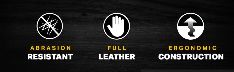 FX3 1132, abrasion resistant, full leather, mobility gloves