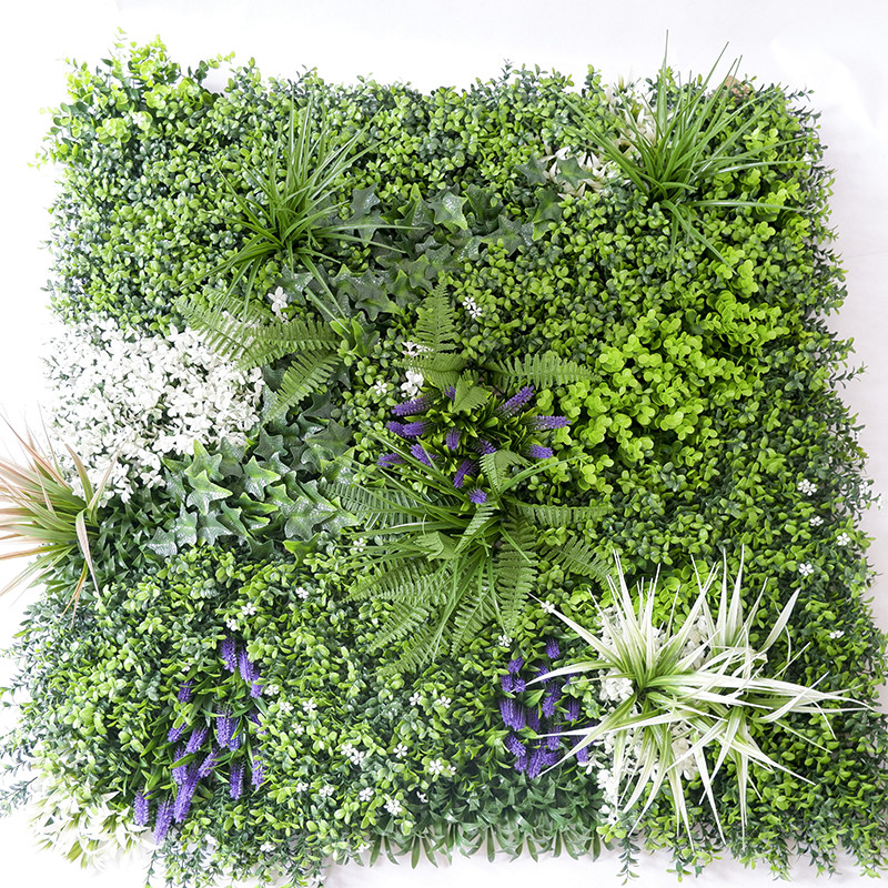 Artificial Grass Wall Panels Plastic Greenery Plant Wall Grass