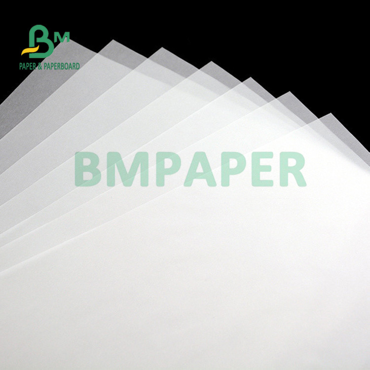 80gsm 113gsm Translucent White Tracing Paper For Sketching 610mm x 914mm
