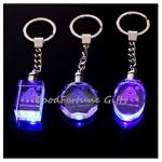 promotion gift Crystal Colourful Keychain With Light