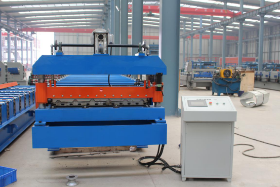 High speed metal roof tile IBR sheet roll forming machine for roof and wall