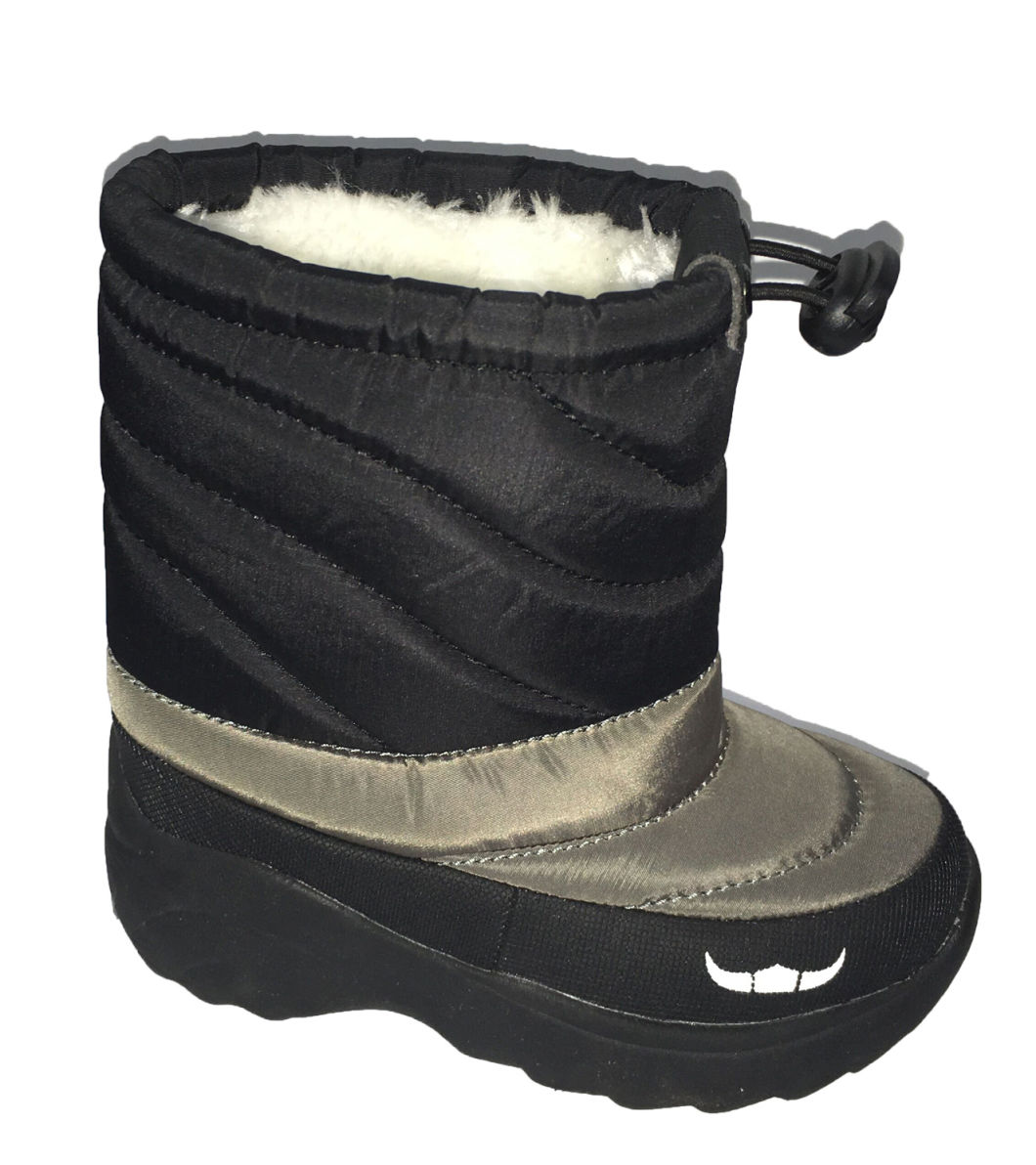 Kids Snow Boots Warm Winter Fur Boots PU Nylon Boots Non-Slip Boots Soft Boots Outdoor Boots Anti-Slip Boots