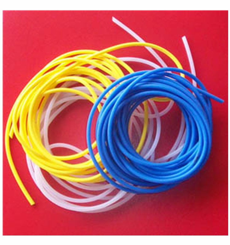 Colorful high quality large diameter silicone tube