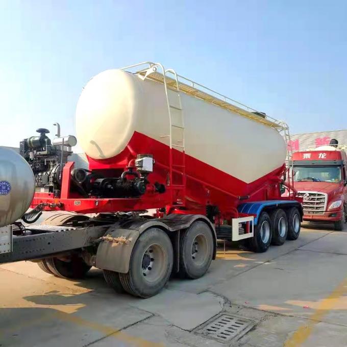 Low Density Powder Transport Semi Trailer Bulk Cement Tanker Powder Semi-trailer 1