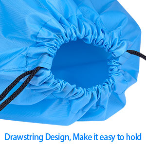 Drawstring Design easy to hold
