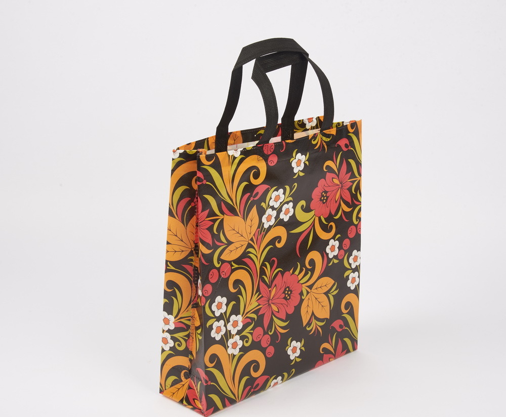 New Fashion Shopping Bag Eco Friendly Non Woven Bag Making Production Line, Non-Woven Fabric Bag Making Machine Price