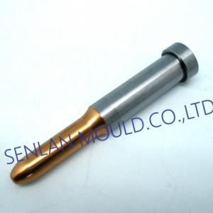 China Die Cutting Round Head Precision Punch Pins , MISUMI / DIN Standard Mould Parts on sale 