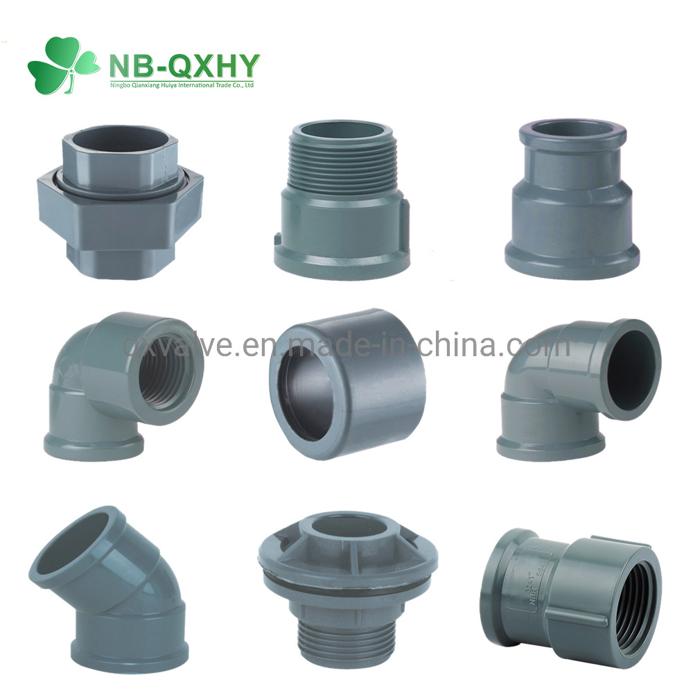 High Quality PVC Pipe Fitting NBR5648 PVC Equal Tee for Pipe