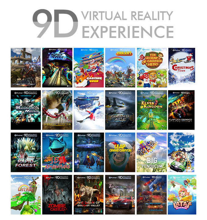 9D VR Virtual Reality Simulator Shooting Arcade Game Machine, Shooting Simulator VR