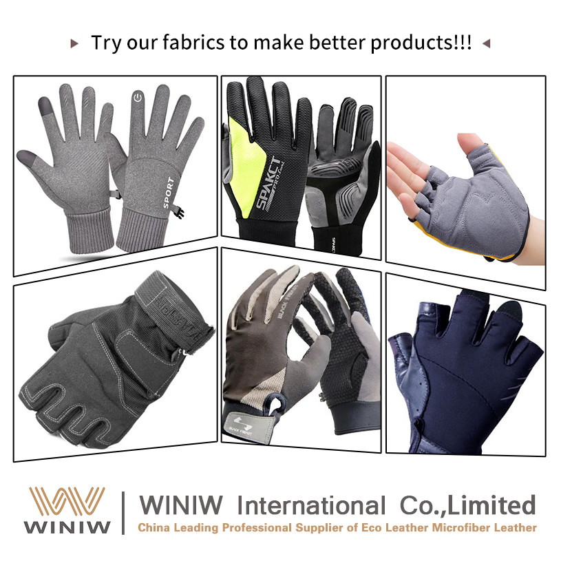 Synthetic Suede Fabric Gloves Making