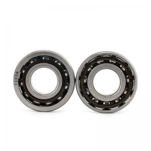 China Electric Motors Double Angular Contact Ball Bearing 40mm Chrome Steel on sale 