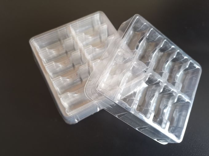 Medical 2ml Bottles Packaging PVC Transparent Blister Trays In Stock 1