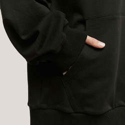 Custom Women Black Hoodie Ladies Plus Size Long Sleeve Zip up Sweatshirt Casual Hoodies