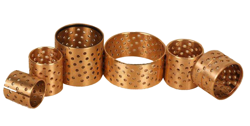 wrapped bronze bushing Perforated Collar Bush equivalent 