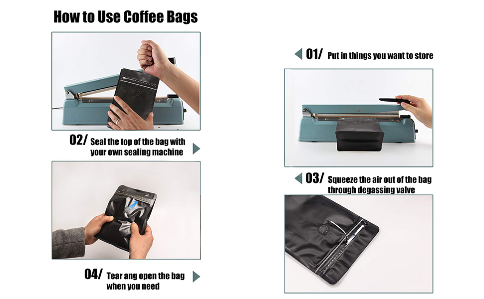 how to use the coffee bags
