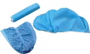 China Cleanroom Disposable Waterproof Cloth Boot Shoe Covers on sale 