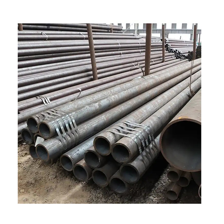 Factory Hot Rolled Steel Pipe Carbon Seamless Galvanized Steel Mild Pipe Manufacturer with High Quality Raw Materials for Construction and Decoration Low Price