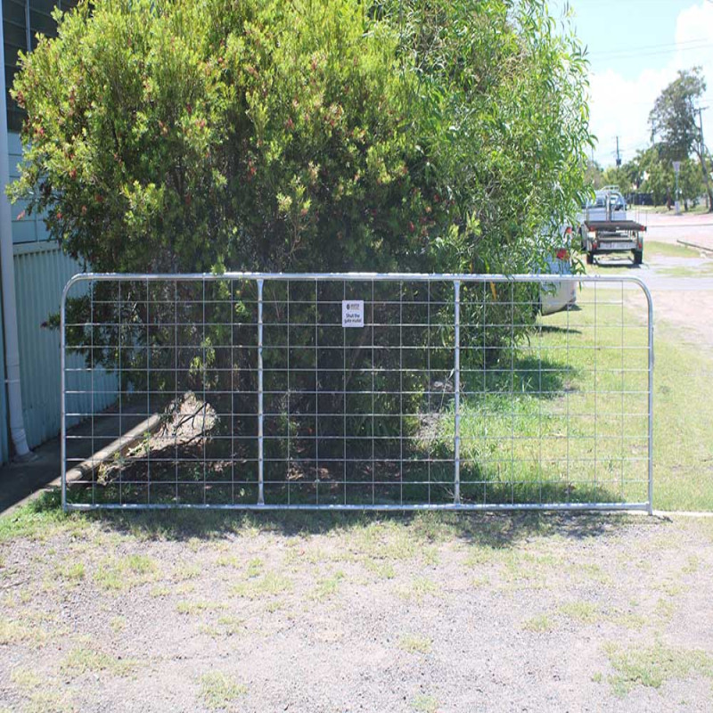 Galvanized steel farm gate/farm fence gates