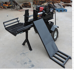 45ton High Efficiency Automatical Feeding Forest Timber Log Splitter