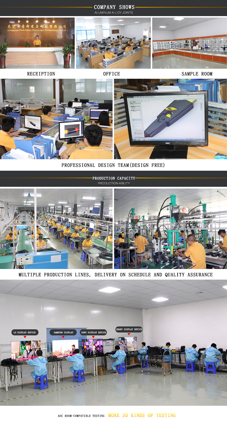 OEM source factory bulk wholesale 4K display port cable DP 1.2 CABLE