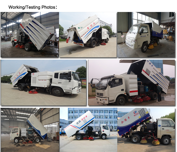 Dongfeng Tianjin 10000L Road Sweeper Truck with Right Hand Driving for Sale