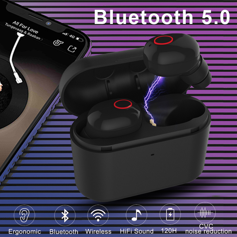 Bluetooth 5.0 Earphones Invisible Wireless Headphones Bluetooth Earphone Handsfree Headphone Sports Earbuds Gaming Headset