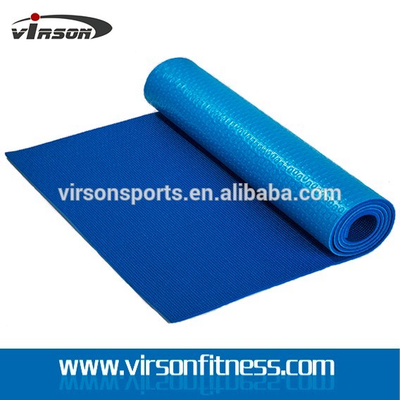 Virson double layer colour eco-friendly PVC material yoga mat