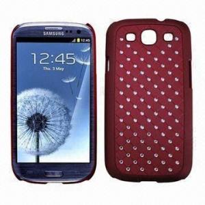 China Mobile Phone Cases for Samsung Galaxy S3 i9300, Stylish Spot Diamond Case, Comes in Various Colors on sale 