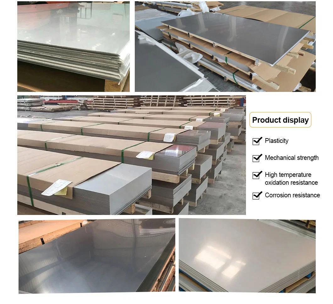 High Strength 201 202 304 304L 316 316h 904L Cold Rolled Stainless Steel Sheet Plate
