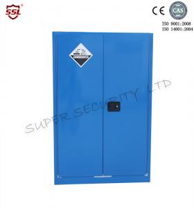 China Vertical Metal Locking Chemical Storage Cabinet For Store Nitric , Sulfuric on sale 