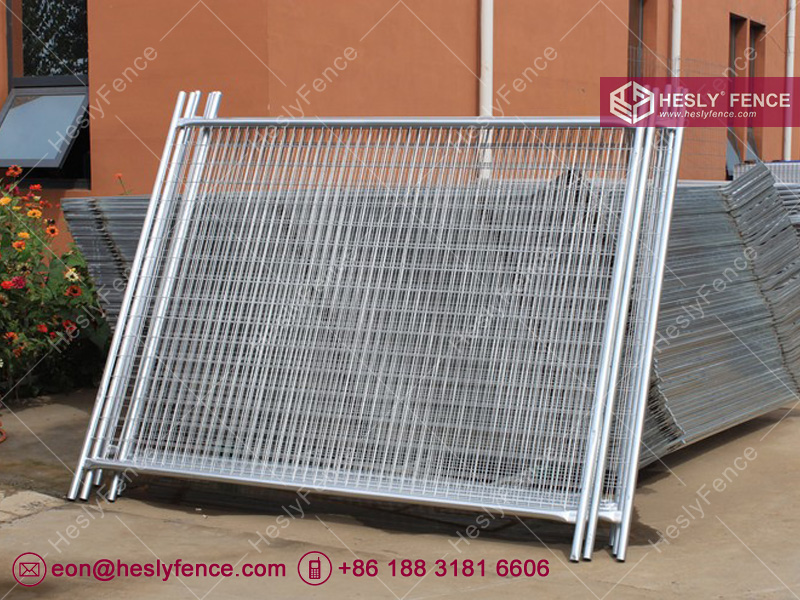 standard temporary fence panels