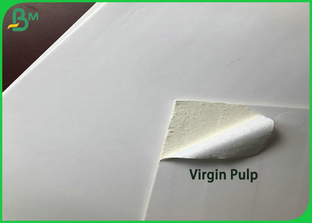 1.35mm 1.5mm High Thickness Coated White Cardboard Sheet 100% Virgin pulp