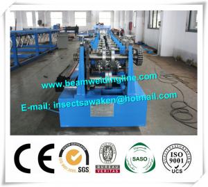 China 5 Ton Metal Structure C Z Purlin Roll Forming Machine To Make U Shape on sale 